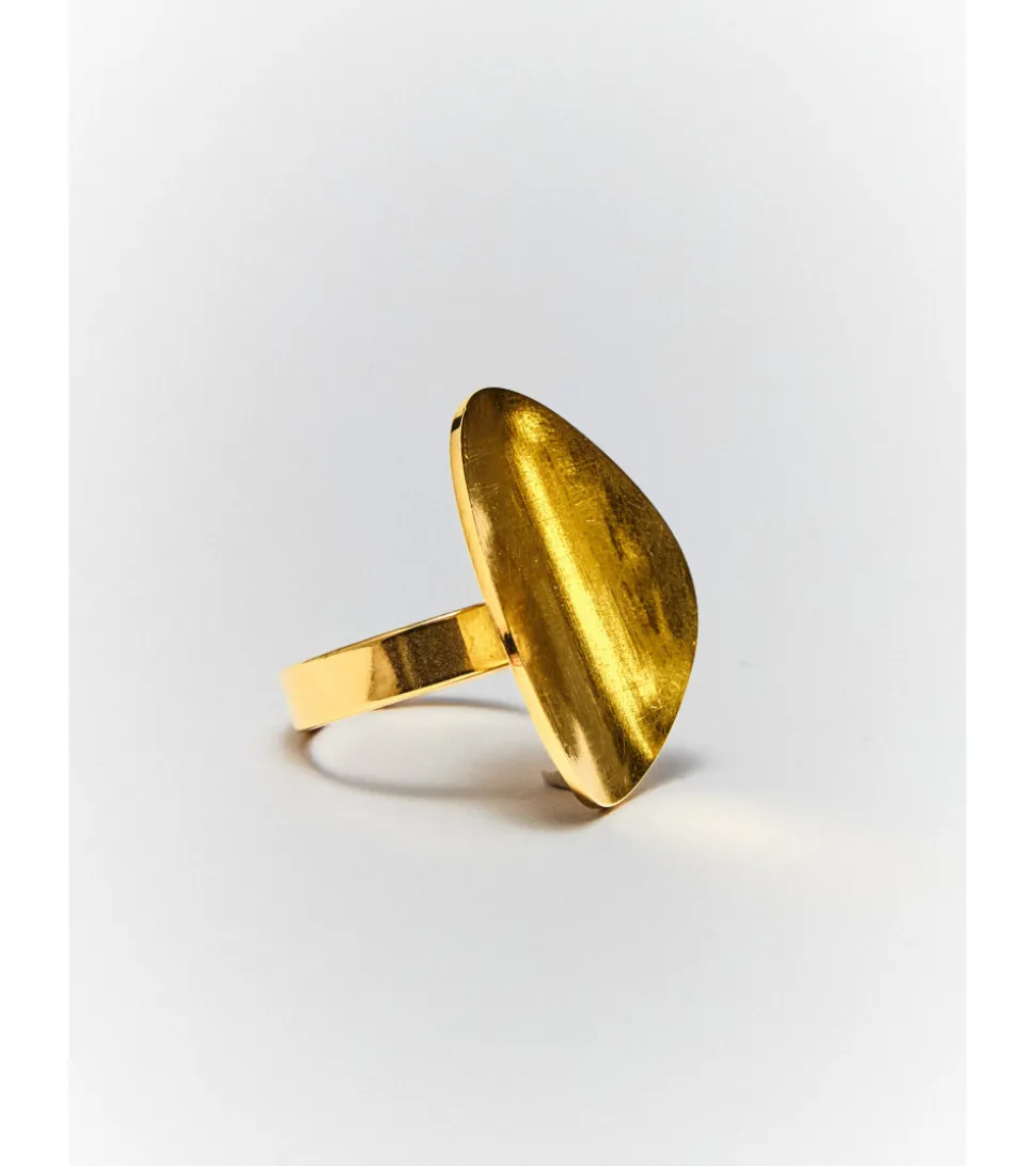 ANILLO ASIMÉTRICO CURVO