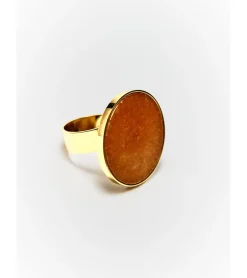 ANILLO CIRCULAR EFECTO PIEDRA