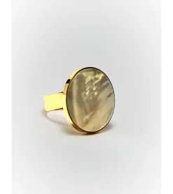 ANILLO CIRCULAR EFECTO PIEDRA