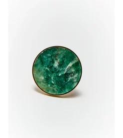 ANILLO CIRCULAR EFECTO PIEDRA