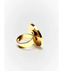 ANILLO CIRCULAR EFECTO PIEDRA
