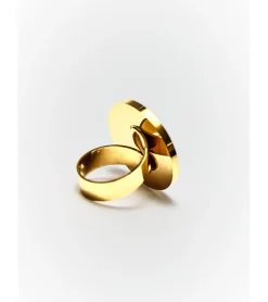 ANILLO CIRCULAR EFECTO PIEDRA