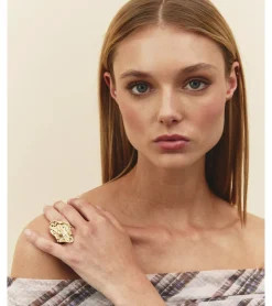 ANILLO MAXI DORADO