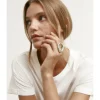 ANILLO PLATEADO RELIEVE