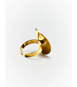ANILLO ÓVALO CURVO