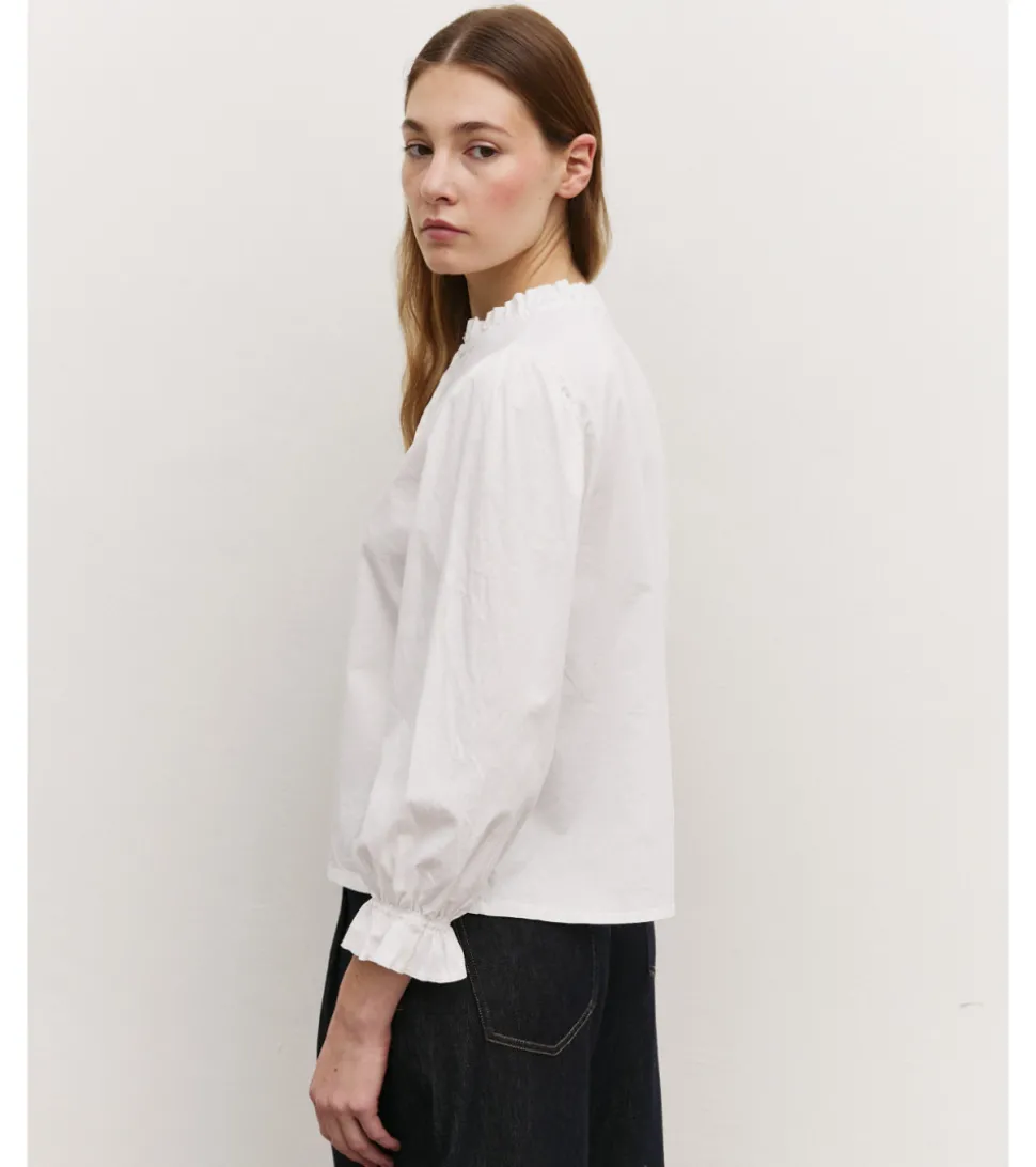 BLUSA ALGODÓN BOTONES