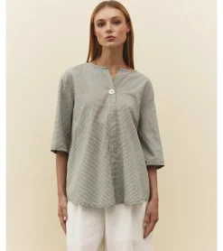 BLUSA ALGODÓN CUADRO VICHY