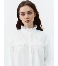 BLUSA ALGODÓN PUNTILLA