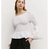 BLUSA ALGODÓN TEXTURA