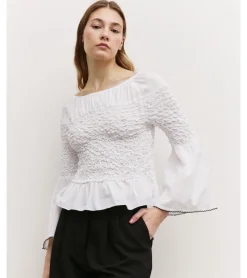 BLUSA ALGODÓN TEXTURA