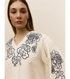 BLUSA BORDADO FLORES