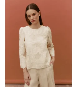 BLUSA BORDADOS PERFORADOS