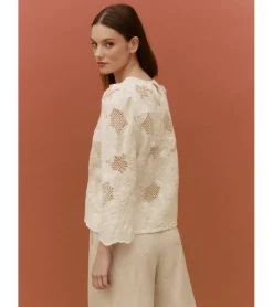 BLUSA BORDADOS PERFORADOS