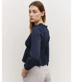 BLUSA BOTONES BRILLOS