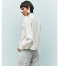 BLUSA BOTONES LATERALES