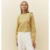 BLUSA CORTA HILO DORADO