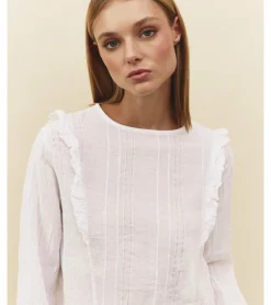 BLUSA CORTA HILO DORADO