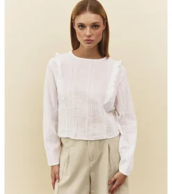 BLUSA CORTA HILO DORADO