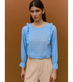 BLUSA CORTA PLUMETI