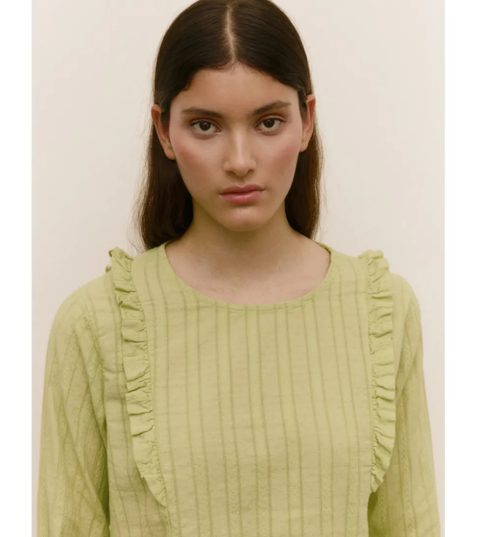 BLUSA CORTA PLUMETI