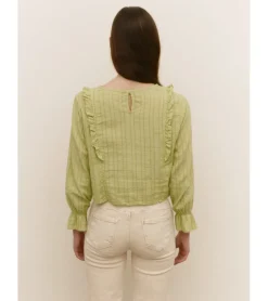 BLUSA CORTA PLUMETI