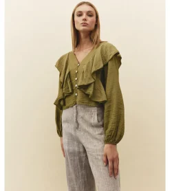 BLUSA CROPPED BOTONES
