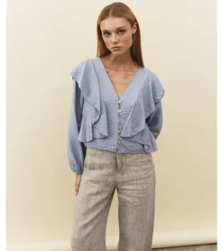BLUSA CROPPED BOTONES
