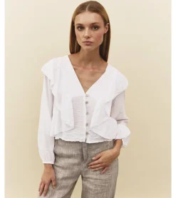 BLUSA CROPPED BOTONES