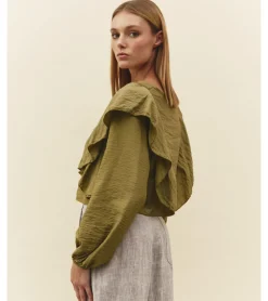 BLUSA CROPPED BOTONES