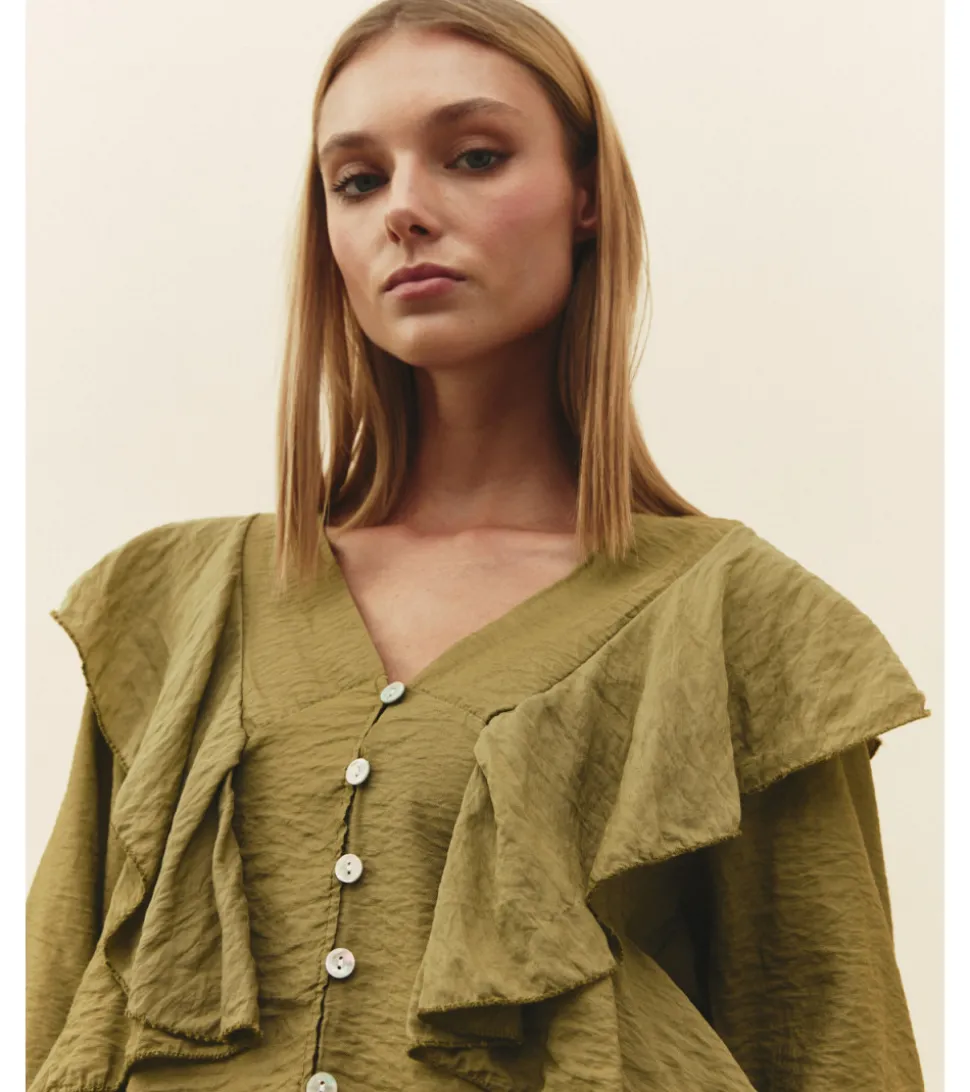 BLUSA CROPPED BOTONES