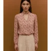 BLUSA CROPPED FLORES