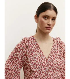 BLUSA CROPPED FLORES