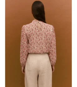 BLUSA CROPPED FLORES