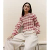 BLUSA CUADROS NIDO ABEJA