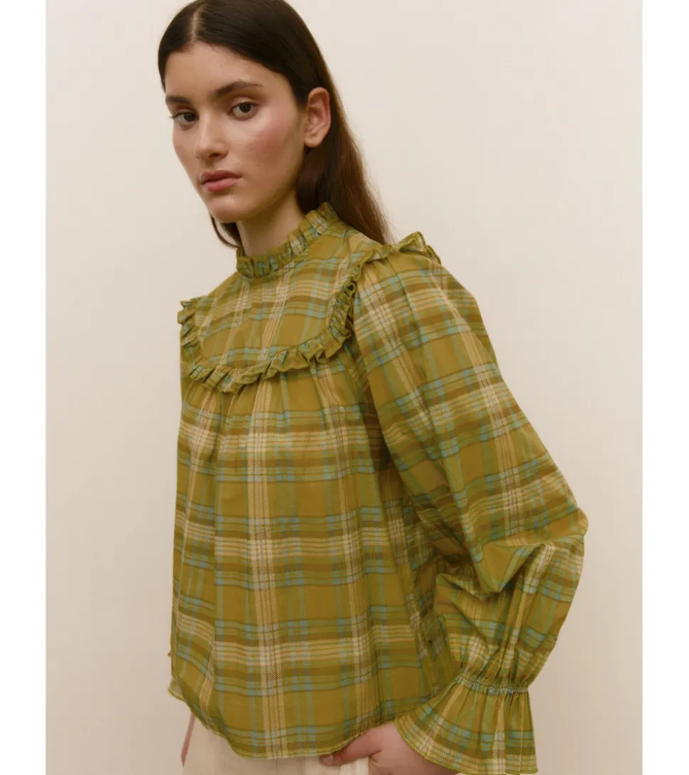 BLUSA CUADROS TARTÁN