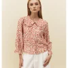 BLUSA CUELLO BOBO FLORES