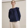 BLUSA CUELLO LAZO
