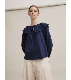 BLUSA CUELLO LAZO