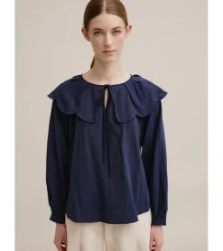 BLUSA CUELLO LAZO