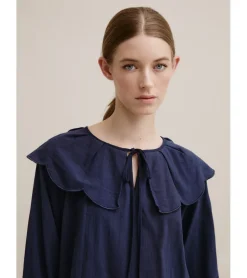 BLUSA CUELLO LAZO
