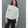 BLUSA CUELLO VOLANTES