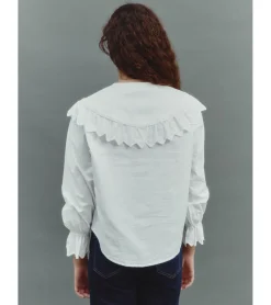 BLUSA CUELLO VOLANTES