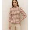 BLUSA ESTAMPADO CUADROS