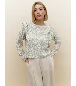 BLUSA ESTAMPADO HOJAS