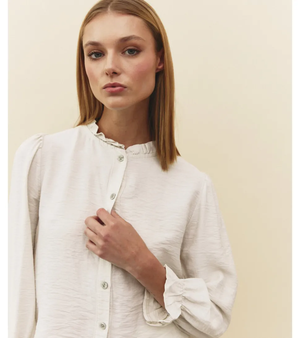 BLUSA FLUIDA BOTONES