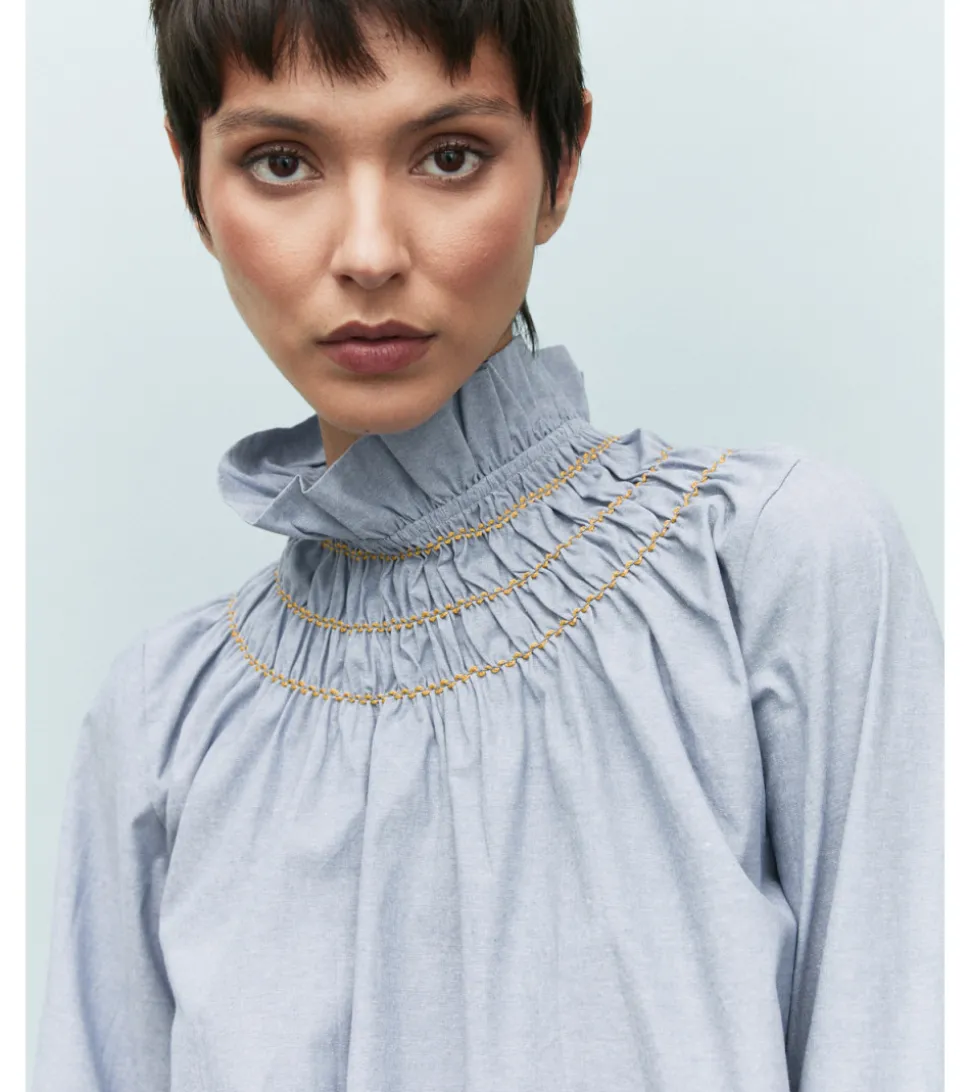 BLUSA FRUNCES