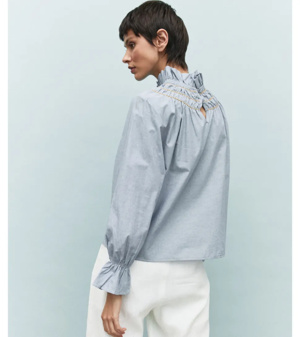 BLUSA FRUNCES