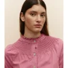BLUSA FRUNCES CUELLO