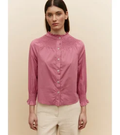 BLUSA FRUNCES CUELLO
