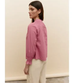 BLUSA FRUNCES CUELLO